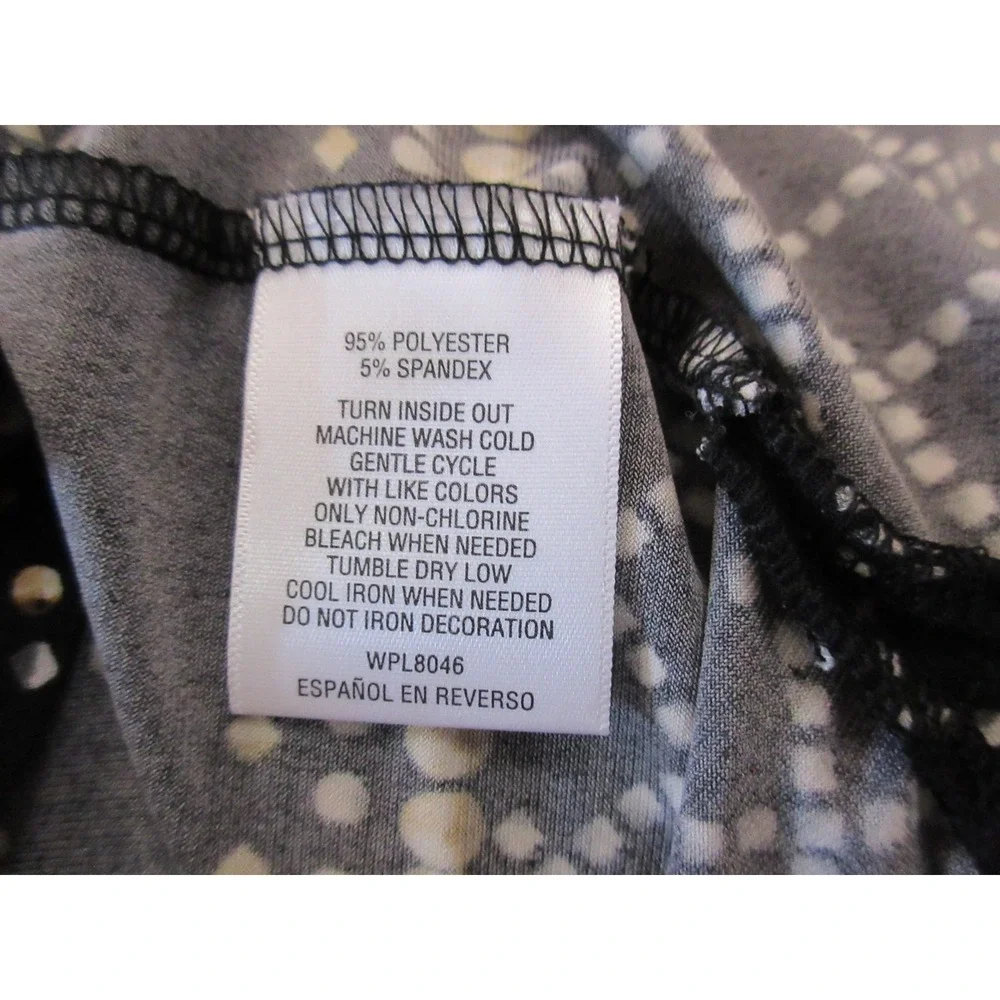 JM Collection Woman Party Time Stud Splendor Blouse Size 3X - Picture 5 of 6